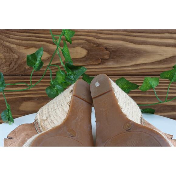 BCBGeneration Sz 7.5 M Brown‎ Slide Leather Women Sandals - Picture 8 of 8